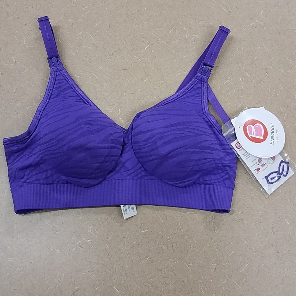 NWT Bravado body silk seamless nursing bra